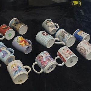 Assorted Character Mugs Set